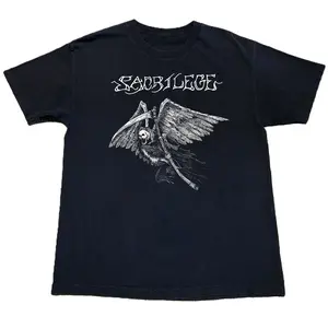 Collection Sacrilege Album Gift For Fan Black T-Shirt Unisex Cotton Fabric Crewneck Menswear Top