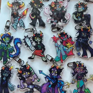 Homestuck troll key chains