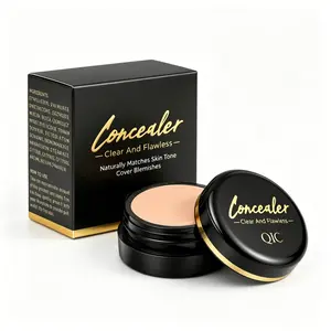 Full Coverage Concealer Balm - Lightweight Matte Finish Cosmetic Cream, Foundation for Face & Eyes, Covers Tattoos & Scars, Waterproof Moisturizing Makeup for All Skin Types