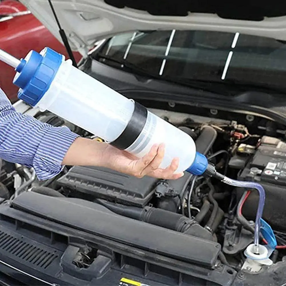 Car Oil Extractor, 200/500ML Car Fuel Brake Fluid Extraction Transfer Filling Syringe Oil Pump, Car Supplies, Oil System Tools & Equipment, Auto Repair Tools, Automotive Repair Tools
