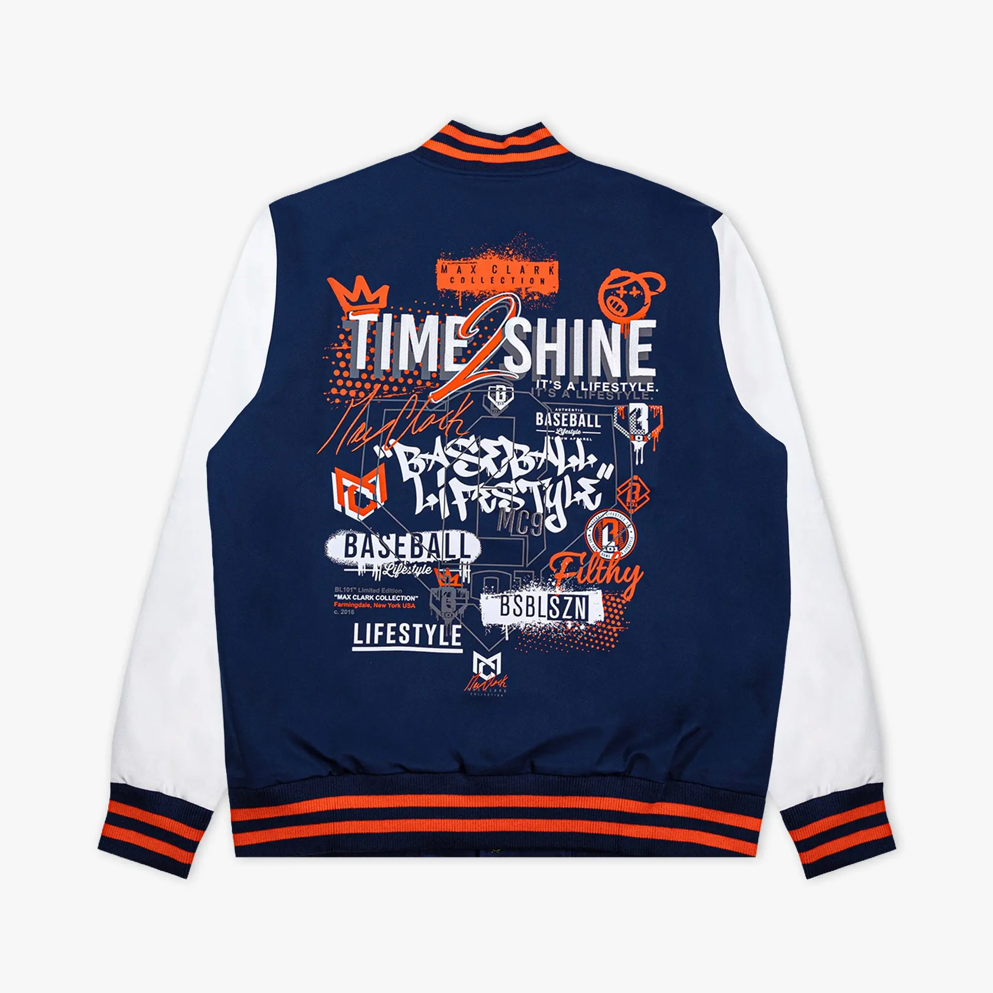 Max Clark Bomber - Navy