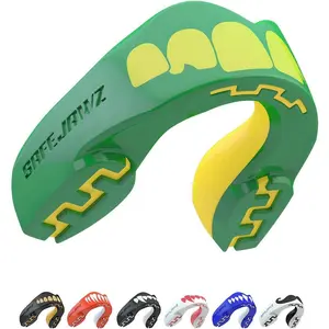 Elements Dual Layer Mouthguard Premium Protection Adults and Junior Gum Shield with Case for Boxing, MMA, Rugby, Martial Arts, Judo and All Contact Sports