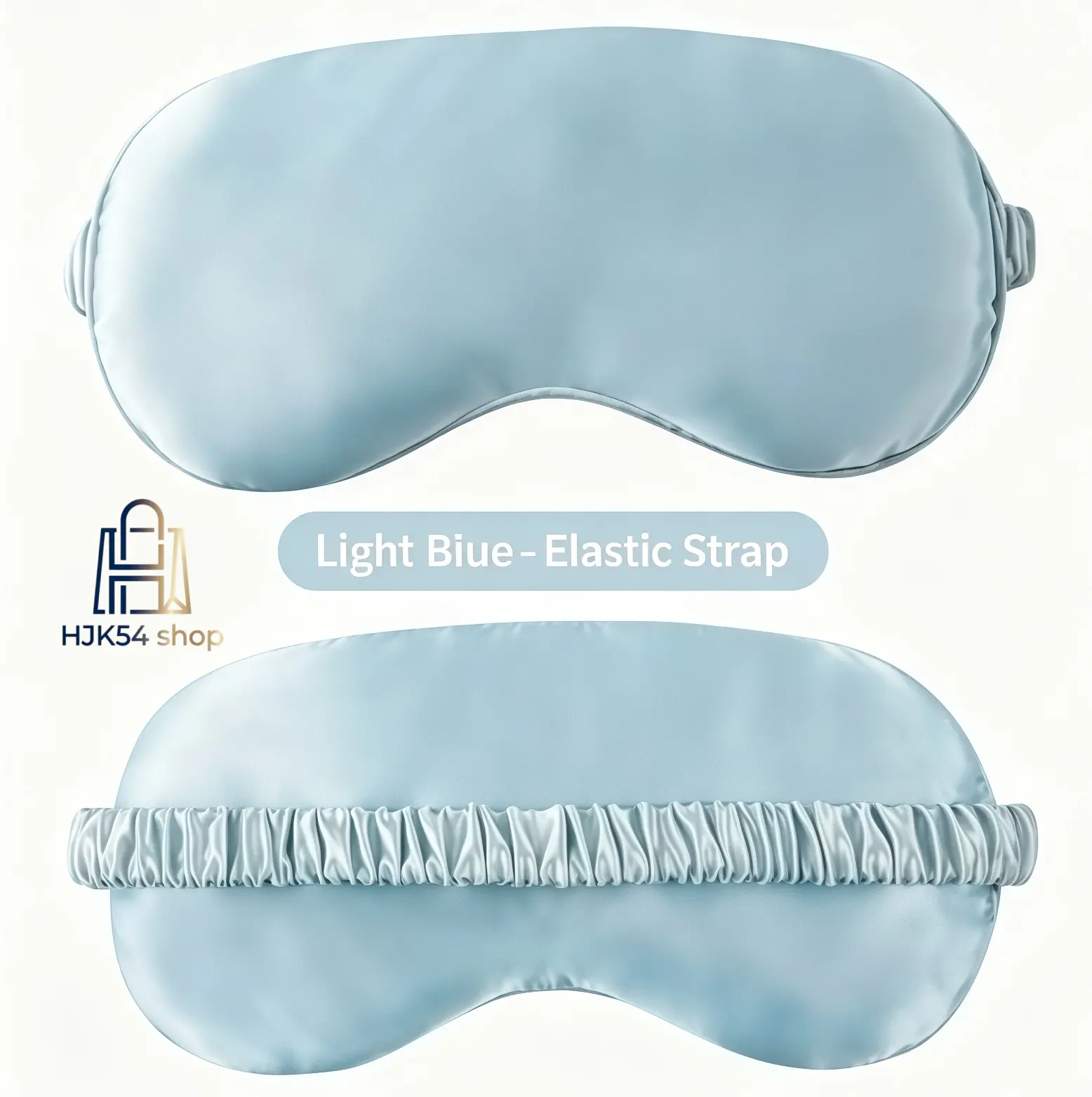 Women's 3 PCS Polyester Silky Satin Sleep Eye Mask, Soft Blackout Eye Cover with Elastic Strap, Light-Blocking Blindfold for Travel, Nap, Night Shift, Travel Naps, Light Blocker, Adults, Sleep Mask, Blackout Design
