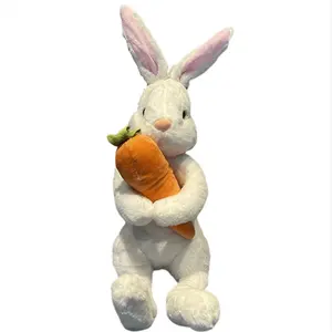 Kawell Easter Bunny Rabbit Soft Plush Toy 11 Inch Bunny Stuffed Animal Birthday Easter Gift for Toddler Girls Boys Kids
