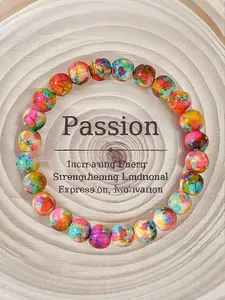 Boho Chic Crystal Bracelet for Artists & Entrepreneurs, Energy Boosting Sun Chakra Activator, Unique Gift for Lovers & Creatives, Boho Style Bracelet