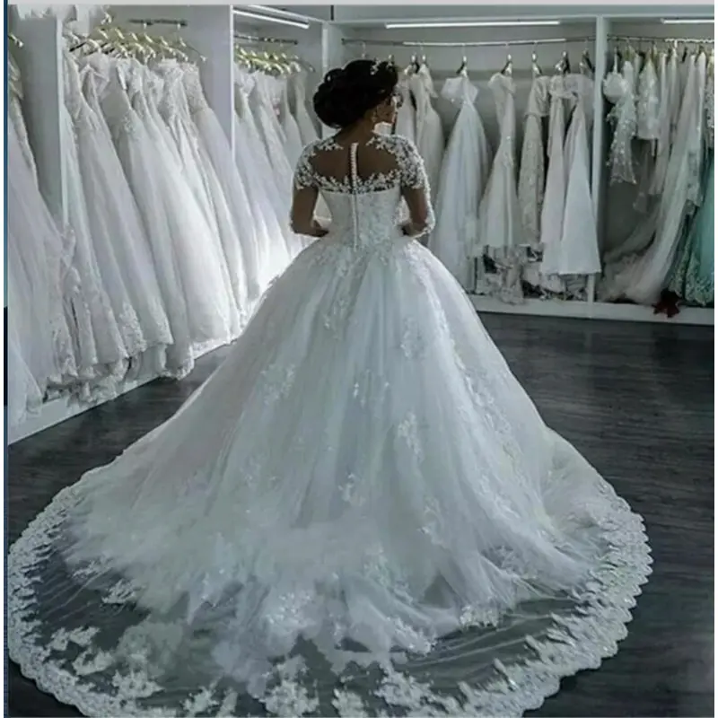 backless beaded dress Off-Shoulder Tulle A-Line Beach Wedding Dress With Slit White / US 6