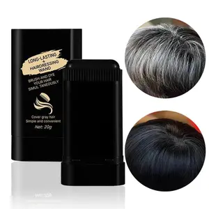 Hair Dye Comb,Disposable Hair Dye Penwaterproof Sweatproof,Easy to Color Portable Fastreplenishment Color Does Not Fall Out Stick Lid Storage.