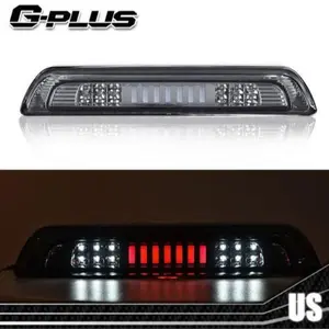 Fit For 2007-2018 Toyota Tundra Smoked Lens LED 3rd Brake Light Tail Cargo Lamp Third Brake Light G-PLUS
