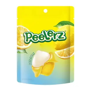 Gummy Peelerz Lemon 6oz Fruit Snack Sweet