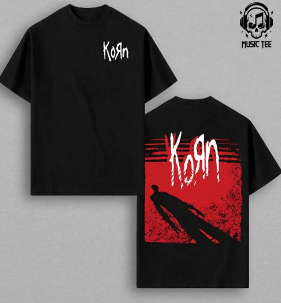 Celebrate the legacy of Korn with this Vintage Album Graphic T-Shirt featuring dark, eye-catching artwork inspired by the band's signature style. Designed for rock and metal fans, this comfortable graphic tee delivers a timeless vintage look that's pe IFK