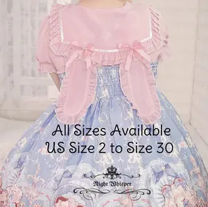 Bunny Ear Blouse Pink Short Sleeve