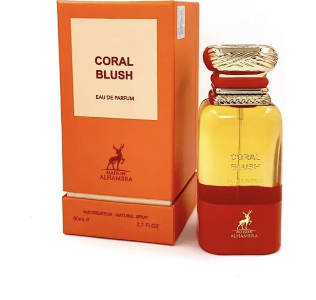 Lattafa Coral Blush 80ML 2.7 Fl Oz Eau de Parfum