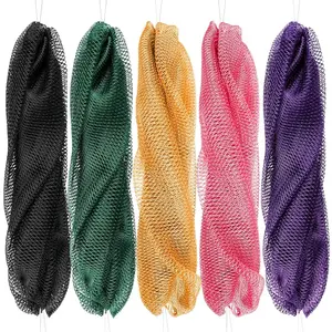 African Exfoliating Net Sponge Authentic Ethically Sourced from Nigeria 45 Inches Long Quick Exfoliation