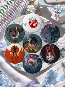 Stranger Things Brooch Set, Perfect for Bag and Clothing Accessories to Elevate Daily Wear's Aesthetic, Ideal Creative Gifts. Suitable as Birthday Presents or Holiday Matching Accessories