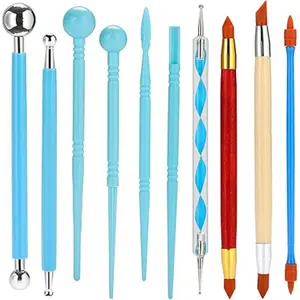 Polymer Clay Tools, Modeling Clay Tools, Sculpting Tools Set, Silicone Clay Tools, Nail Art Dotting Tools, Art and Craft Tools, Pottery Tools Set