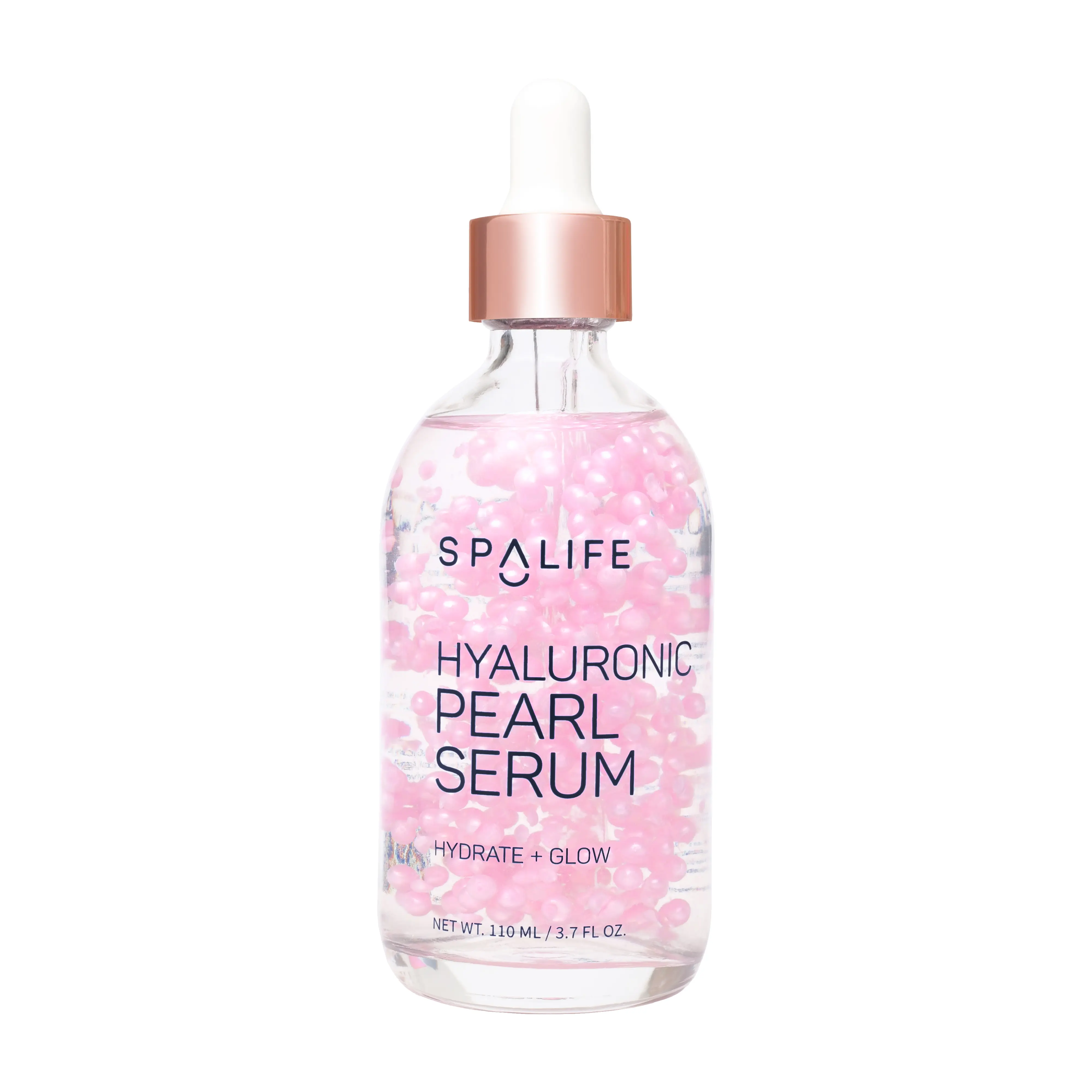 Hyaluronic Acid Hydrating Face Serum for Dry Skin | Korean Moisture Boost Serum with Activated Pearl Capsules for Plump, Dewy-Looking Skin