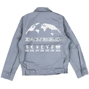 Mechanic Jacket Menswear Long Sleeve Coats Tops Pocket Cotton Underwear Longsleeves Bowling Longsleeves Bowling Wetsuit Casual