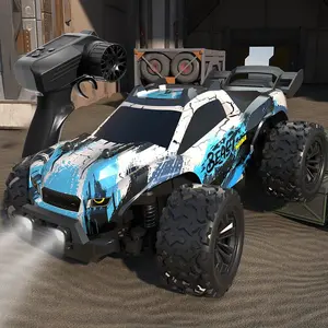 Remote Control Car, High Speed Four-wheel Drive Electric Car with Cool Head Lights, Off-road Relaxation Car, Racing Toy for Adults and Boys, Remote Controlled Car, RC Car, Remote Controlled Vehicle