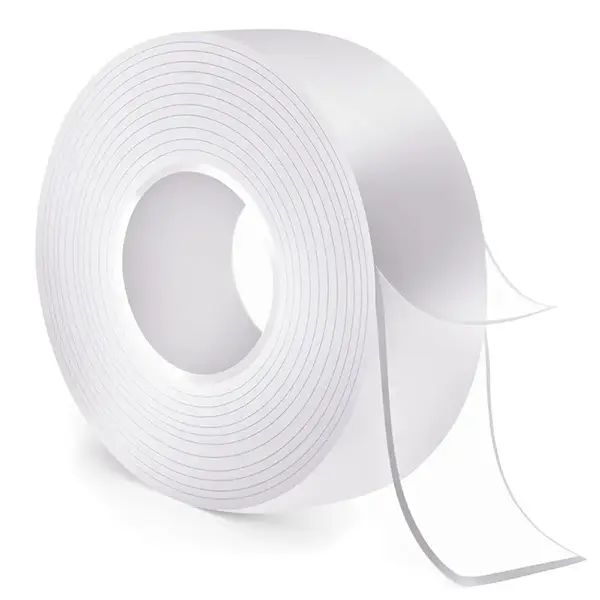 Nano Double-Sided Heavy-Duty Tape, 9.85 ft Long Cuttable Strip, Transparent Reusable Waterproof No-Trace Mounting Tape for Smooth Surfaces, Ideal for Home Decor #TOP PICKS, Home Users
