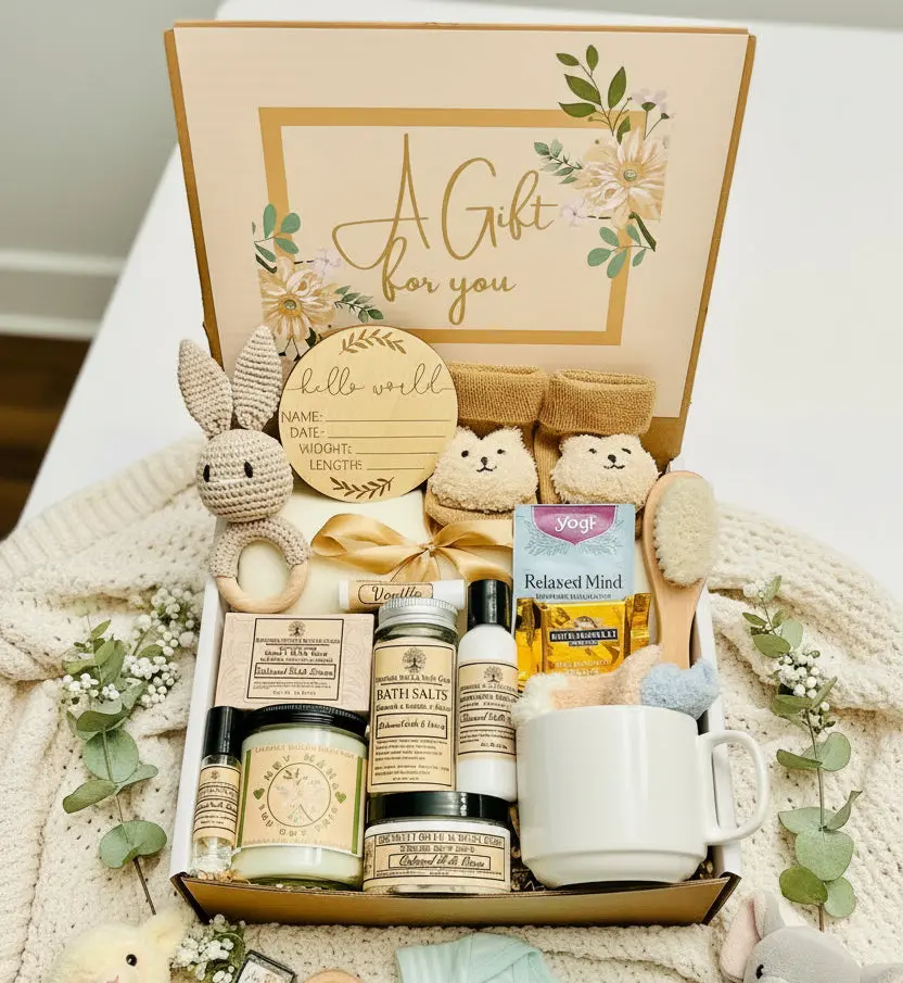 New Mom Gift Box, Self Care Package, Pregnancy Gift, You Got this Mama, New Baby Gift, Baby Shower Gift, New Parents Gift, Expecting Mom Gift, Pamper Gift for New Mom,