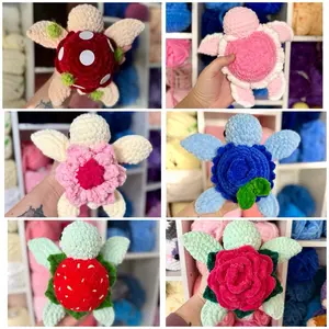 Themed Turtle Handmade Crochet Plushies