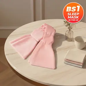 Adjustable Silk Sleeping Eyemask - Sleep gear, Strapless 100% Blackout for Side Sleepers, Boosts Deep Sleep & Improves Sleep Quality, bedroom accessory ,Ideal for Travel, Naps & Stress Relief, Soft Weighted Design Relaxes Eyes