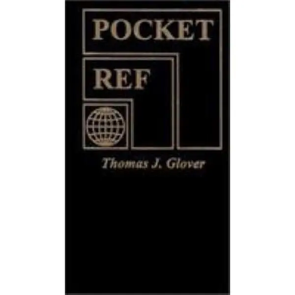 USED Book - Pocket Ref by Thomas J. Glover (Paperback) - english