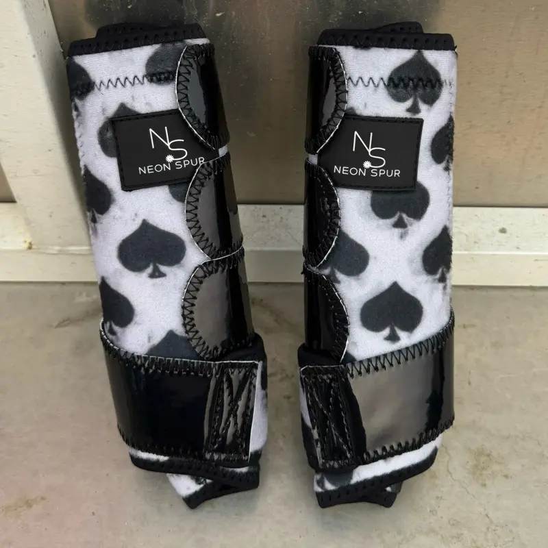 Smokin’ Spades Equine Horse Splint Boots