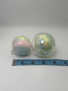 Set Of 2 Crispy Ball Stress Relief Squishy, Wax Cracking ASMR Squishy, Super Crunchy Texture Fidget Toy for Relaxation and Stress Relief