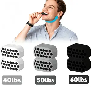 Jaw Exerciser for Men & Women, 3 Resistance Levels, Jawline Shaper (6Pack )
