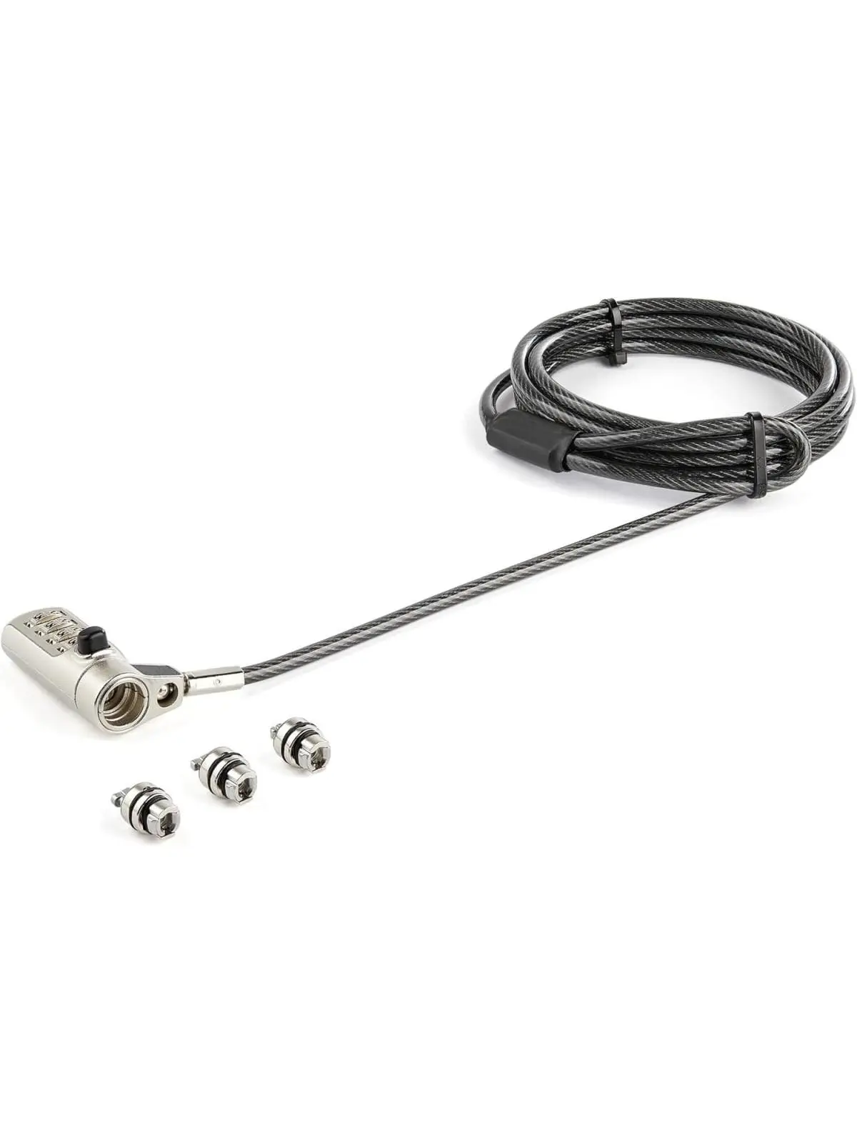 Startech LTULOCK4D Invasion-Resistant Modern Lock Cable - 6.6 ft, TAA Compliant Laptop Theft Protection Cable, Invasion-Resistant Cables, Modern Lock Cables