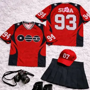 Vintage Custom Jersey Mesh, Vintage K-Pop Football Jersey, Kpop Tour Mesh Jersey, Kpop Arirang Concert Shirt, Personalized Team Name & Number, Customize Unisex Jerseys for Fans