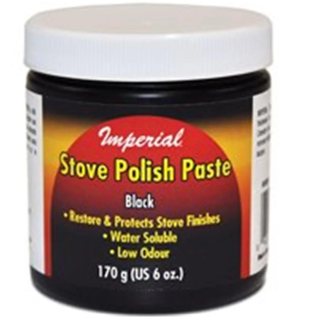 Imperial Manufacturing KK0059 6oz Safe Stove Polish Paste - Kitchen Cleaning Home Care Supply