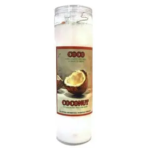 Coconut Cocktail 7 Day Candle (Veladora de Coco Preparada)