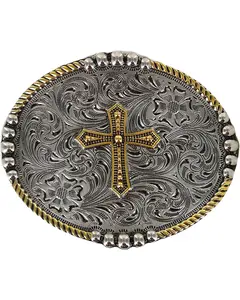 Cody James Men's Men'S Filigree Cross Belt Buckle - 629-00