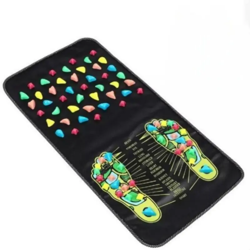 Foot Massage Mat, Reflexology Acupoints Foot Massage Pad, Acupressure Tool, Reflexology Tools, Portable Foot Relaxation Tool for Home Office Gym, Body Care, Home Spa Equipment