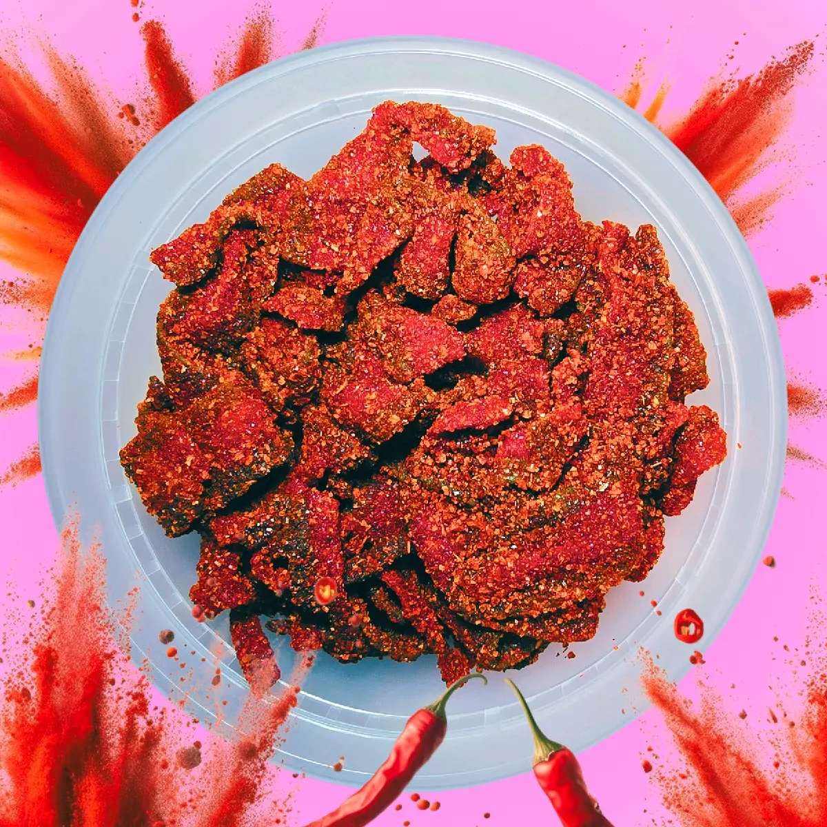 Watermelon Sour Belts Chamoy 4oz Jar Spicy Candy Snack mexican candy | Chamoy Calavera sour strip sweet Flavor