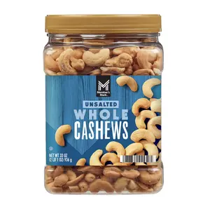 Member's Mark Unsalted Whole Cashews, 33 oz. Protein Snack Nut