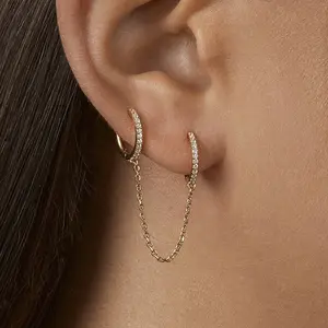 Double Hole Glam Earring