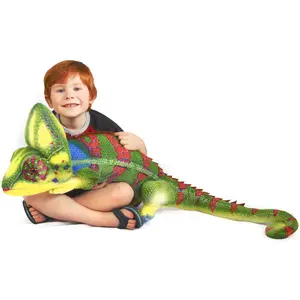 Ahmed The Chameleon | 46 Inch Stuffed Animal Plush | By TigerHart Toys