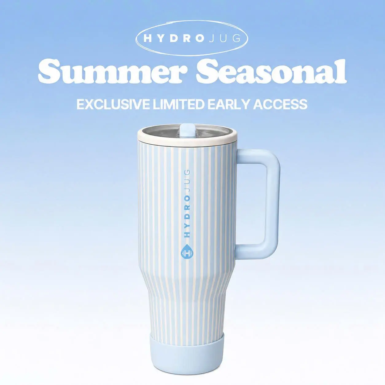 HydroJug Traveler 40 oz Water Bottle - Cape Cod
