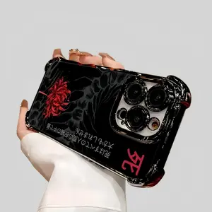 Tokyo Anime Ghoul Phone Case for iPhone 17 17Air 16 15 14 13 12 11 Pro Max X XS Max S26 S25 S24 S23 S22 Shockproof Transparent TPU Soft Back Cover Full Coverage Protection Colorful Personalized Casing Screen Protector