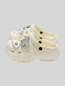 Women's Soft Clogs: Cloud-Like Thick Sole + Adjustable Strap, Home/Outdoor Dual-Use Shoes, Slip On Slipper, Soft Sole Slippers