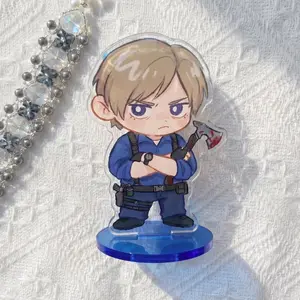 Leon Resident Evil Inspired Standee Charm | Gamer Bundle