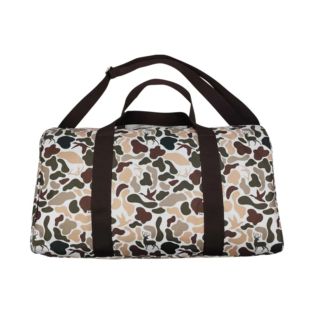 Camo Sport Duffel Bag - Stylish, High-Capacity Overnight Travel Bag for Convenient Luggage Use, Overnight Travel Bags, Camo Travel Bags