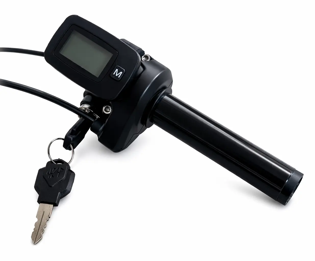 Tuttio Soleil 01 Plug & Play Throttle for Surron, LCD-Equipped, Battery-Powered, Controller-Enabled with Wide Compatibility (Motorcycle Handlebars & Grips Accessory)