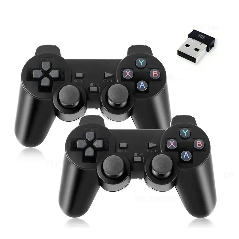 multi-platform Switch joystick control 1PC/2PCS 2.4GHz Wireless Gamepad No Delay Plug and Play Ergonomic Gaming Controller for M8 GD10 X2 Game Stick PC Android TV Pro Controller with Gyro
