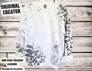 women's sweatshirt, western sweatshirt, country, western, gift, sweatshirt, leopard, graphic sweatshirt, gift idea, tie dye sweatshirt Pullover Cotton, crewneck