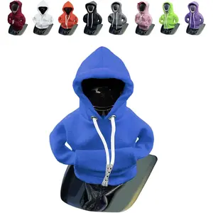 Gear Shift Hoodie, Universal Shift Knob Hoodie, 4.7 Inch Car Shifter Stick Protector Decoration, Funny Car Gear Shift Cover, Auto Interior Accessories Shifter Hoodie (Blue)