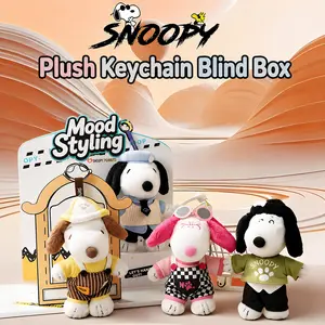 Official SNOOPY Mood Outfit Collection Series Adorable figures with varied stylish looks fine details and vivid styling Great collectibles desktop decor and lovely gifts for Peanuts fans